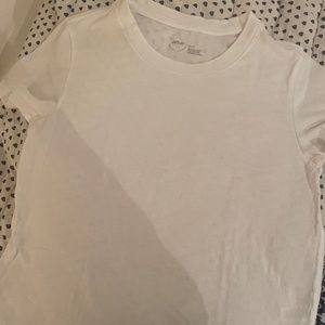 Aerie t shirt white cropped